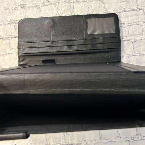 FRANKLIN COVEY BLACK VEGAN NOTEBOOK PAD/FOLIO ORGANIZER - Picture 3 of 7